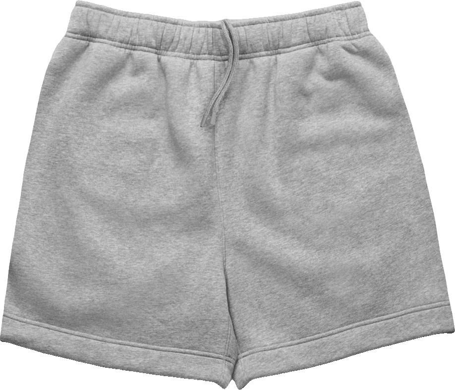 Relax Track Shorts 18" in Athletic Heather